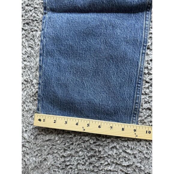 Abercrombie & Fitch The 90's Baggy Low Rise Jeans Medium Wash‎ 26/2s NWT - Picture 8 of 9